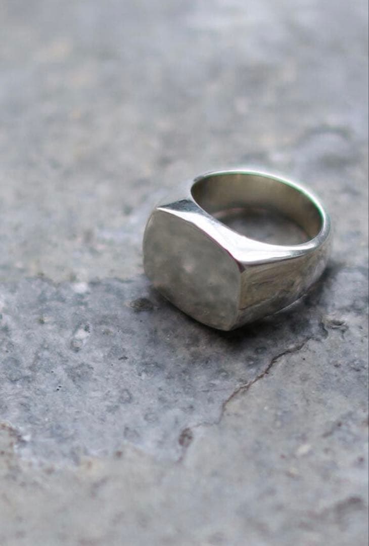 beams スクエア　リング　ビームス　シルバー　 　925 14号