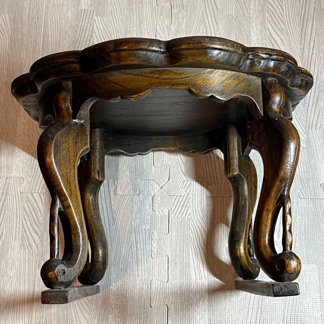 李朝 木製 ソバン ちゃぶ台 ビンテージ 骨董 韓国伝統工芸品 民藝