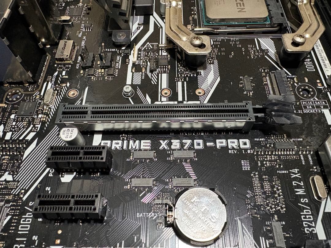 【動作品】マザボ、CPU、メモリ、CPUクーラー