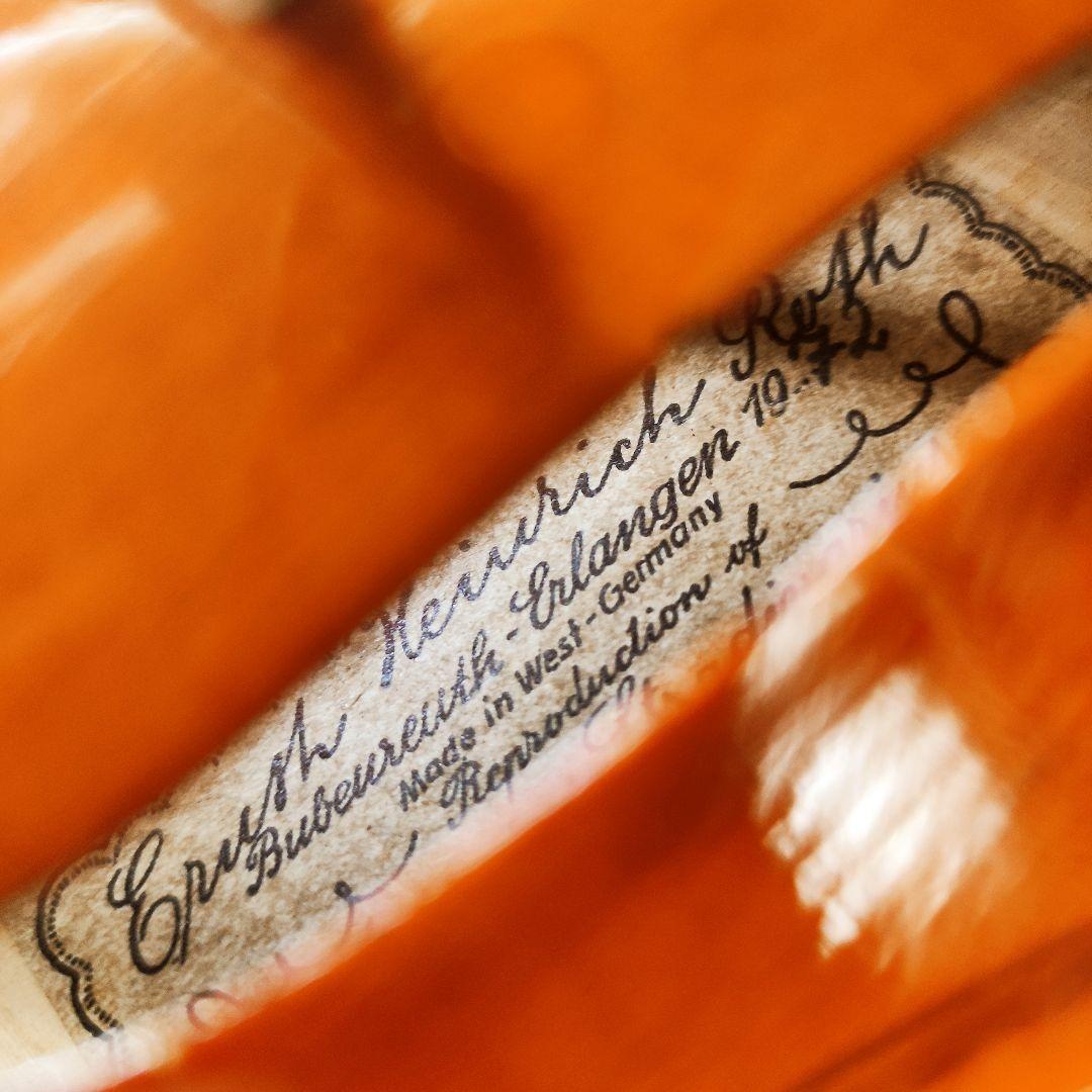 【優反響】ERNST HEINRICH ROTH 4/4 バイオリン 1972