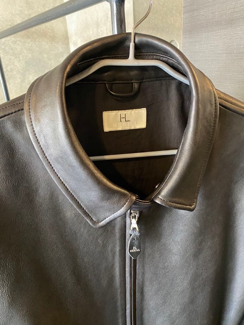 24AW】HERILL/ Lamb leather Jacket 2
