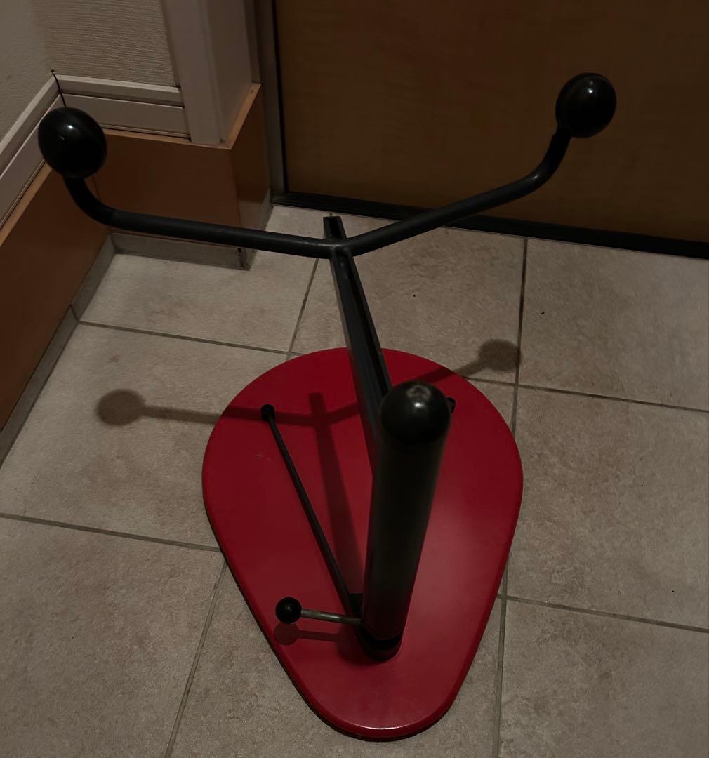 カッシーナ CASSINA KICK サイドテーブル 赤 昇降式　ジャンク