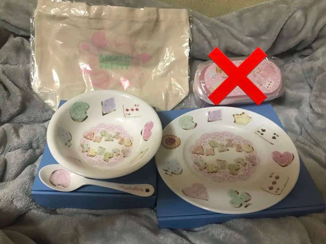 Angelic Pretty ノベルティ  食器・ランチバッグ