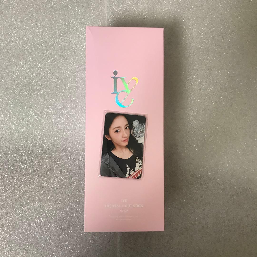 IVE OFFICIAL LIGHT STICK Ver.2（+特典トレカ6枚）