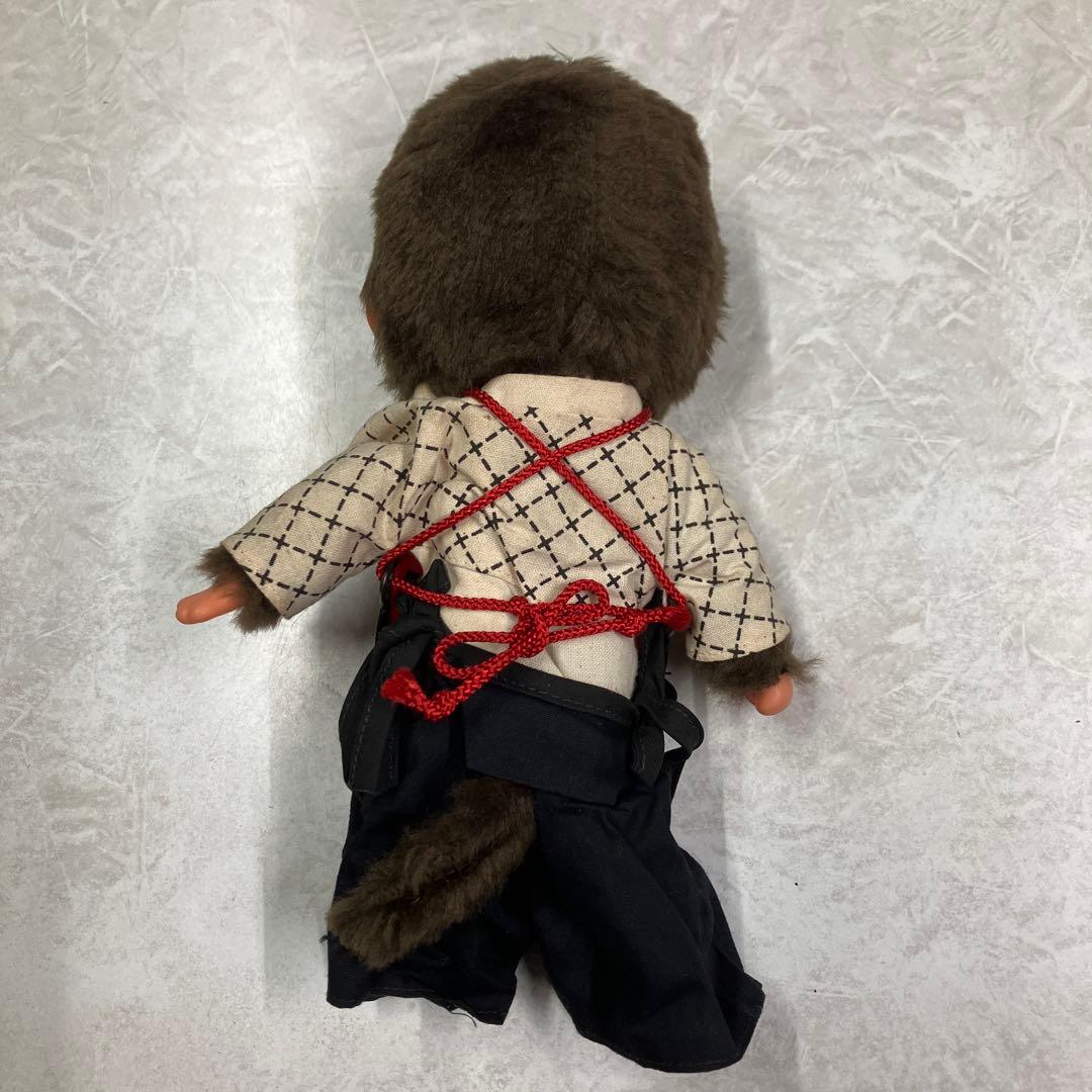 モンチッチ　ぬいぐるみ　キャラクターグッズ　初期剣道着タイプ　昭和　セキグチ