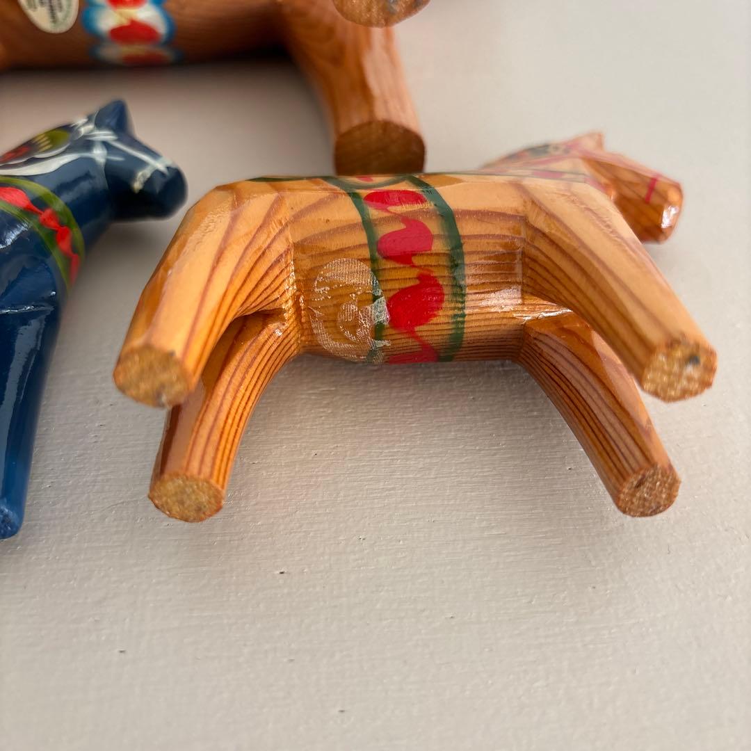 Nils Olsson ダーラナホース　ダーラヘスト 親子３つセットで