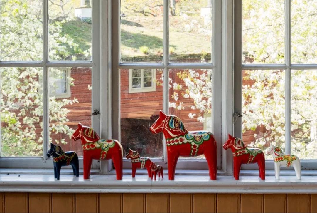 Nils Olsson ダーラナホース　ダーラヘスト 親子３つセットで