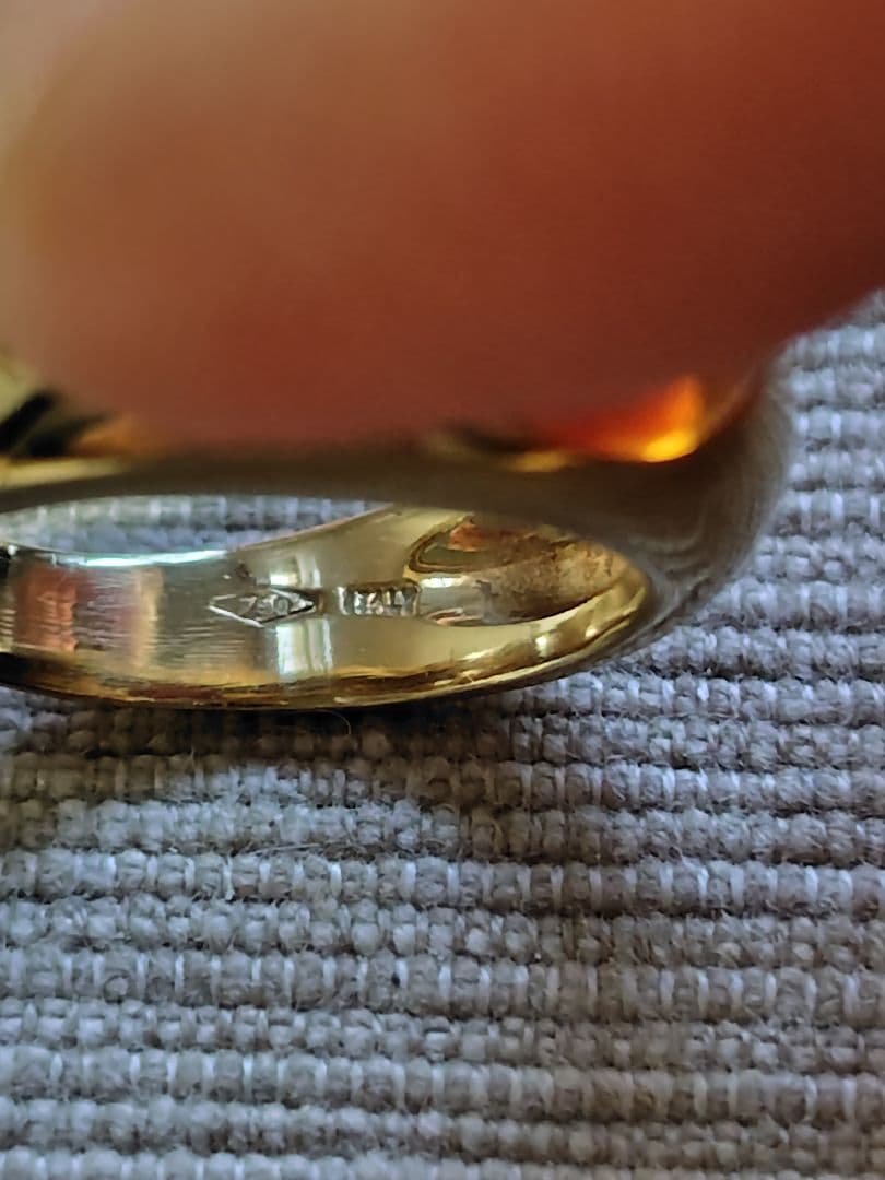 ティファニー　ヴィンテージリング 51　シトリン　18金　説明必読願います