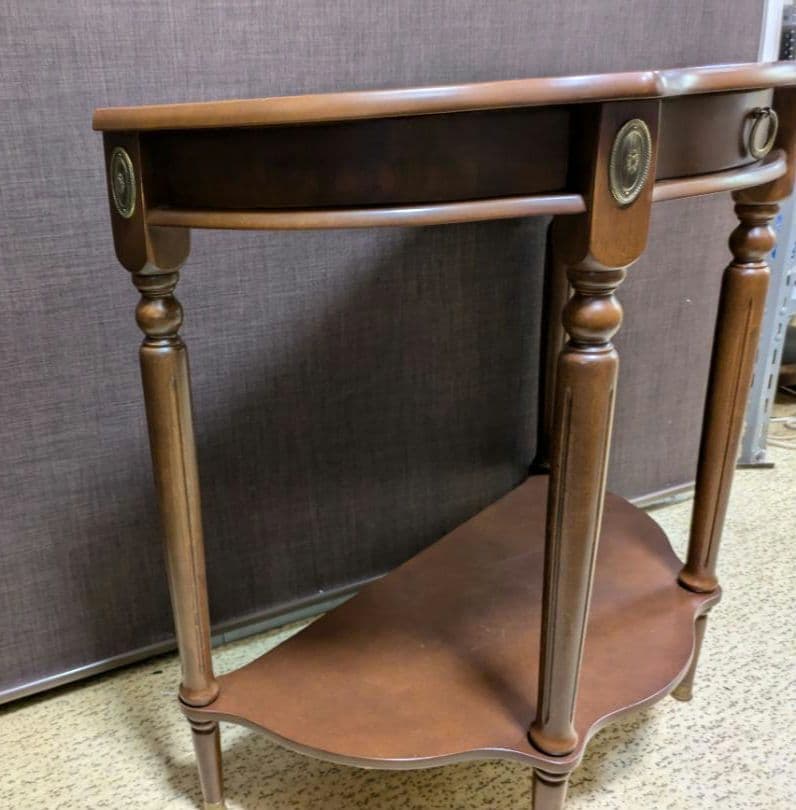 710　 コンソールテーブル 猫脚　W790 D390 H760