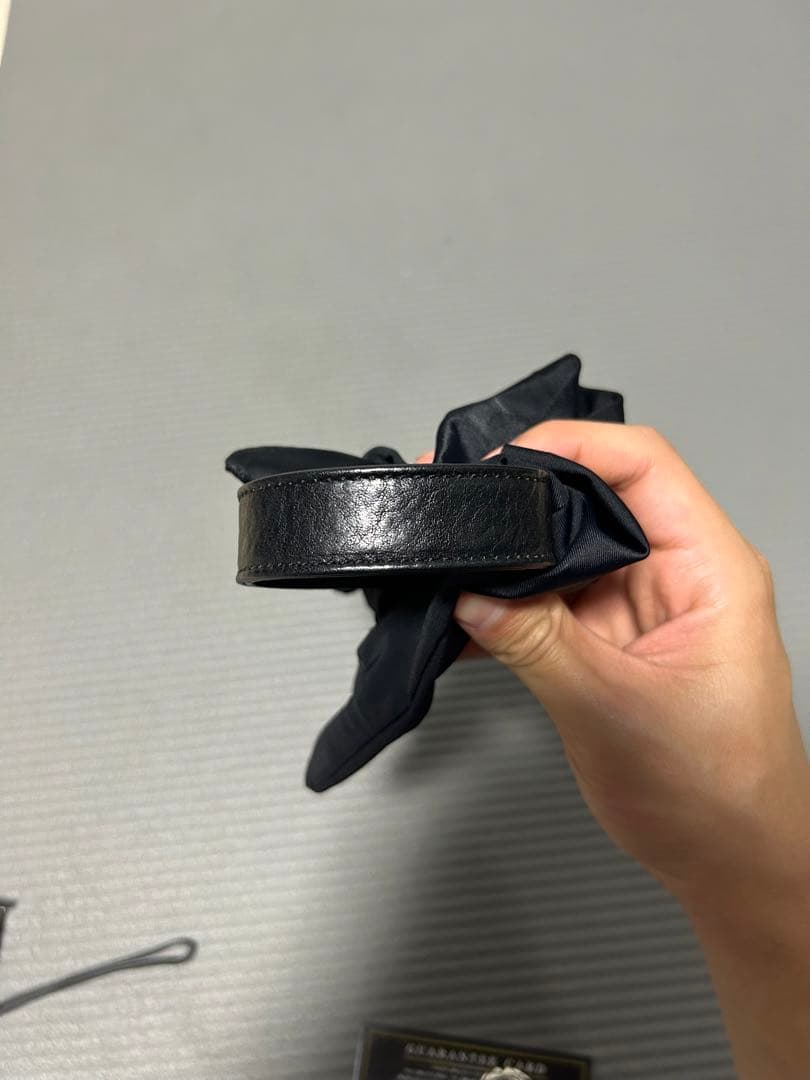 O*☆様 クロムハーツ 3ボタン 2スナップ レザー ブレスレット クロスボール