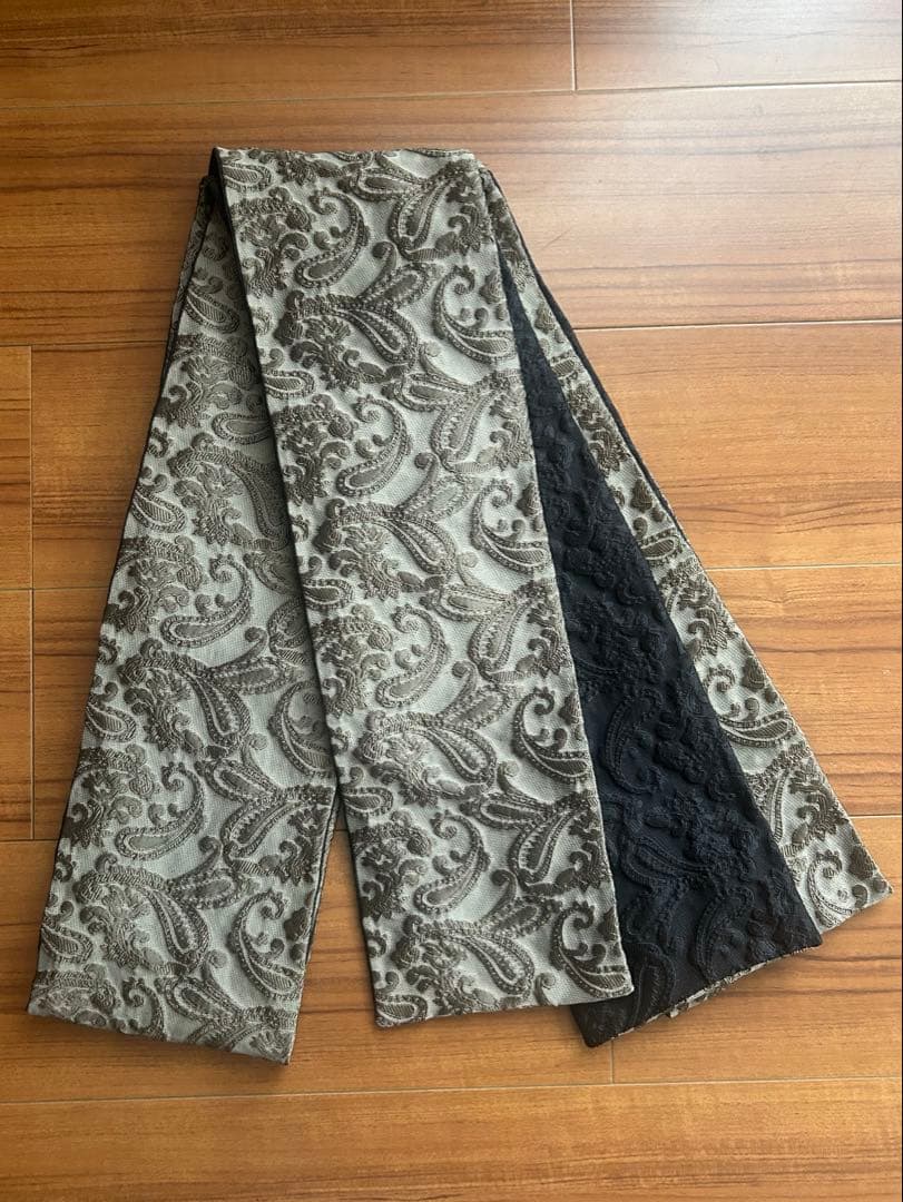 ＊25日まで限定価格Tsubakian オリエンタルジャガード　兵児半幅帯