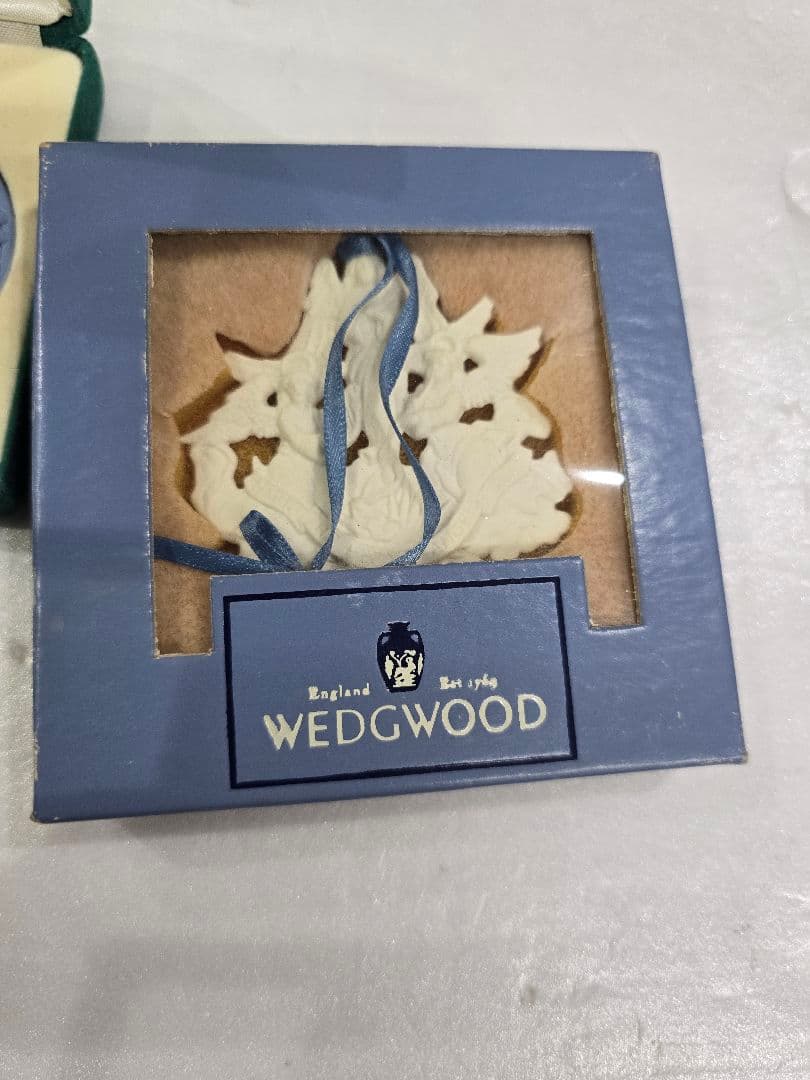 最終値下げ ウェッジウッド WedgeWood オーナメント クリスマス 3個