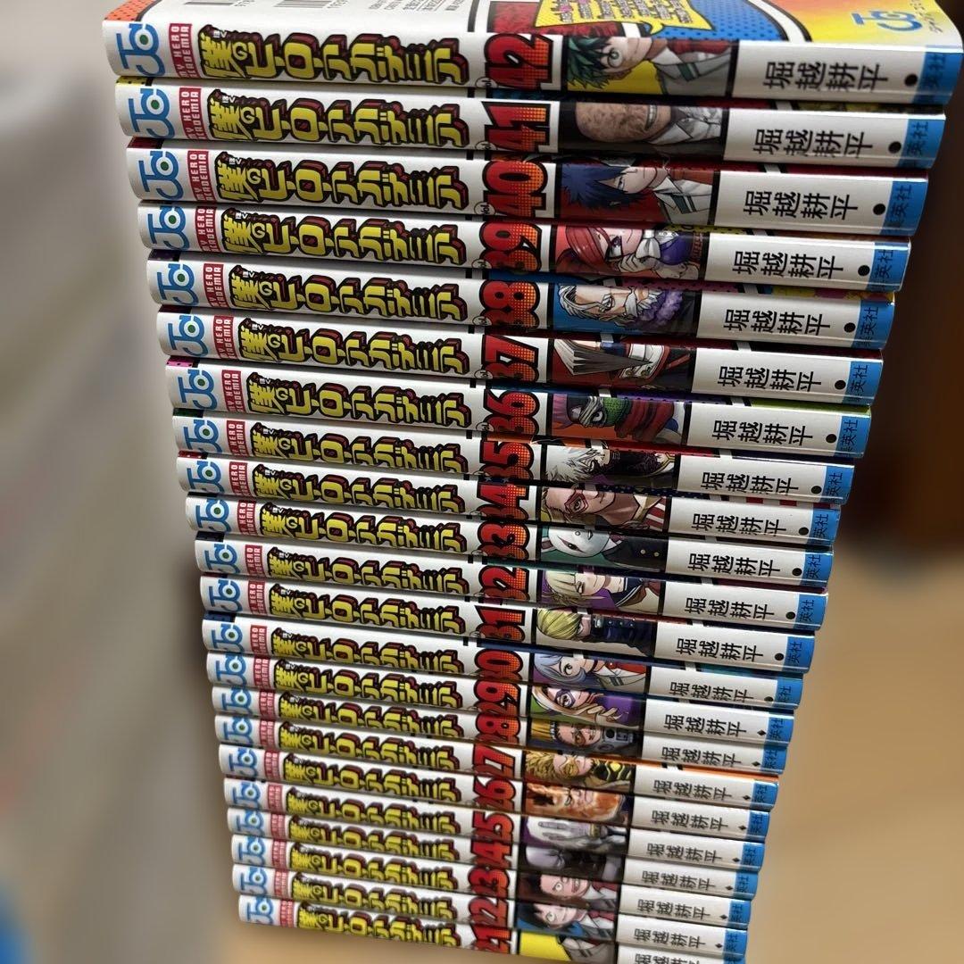 僕のヒーローアカデミア　1巻〜42巻　完結　全巻　全巻セット