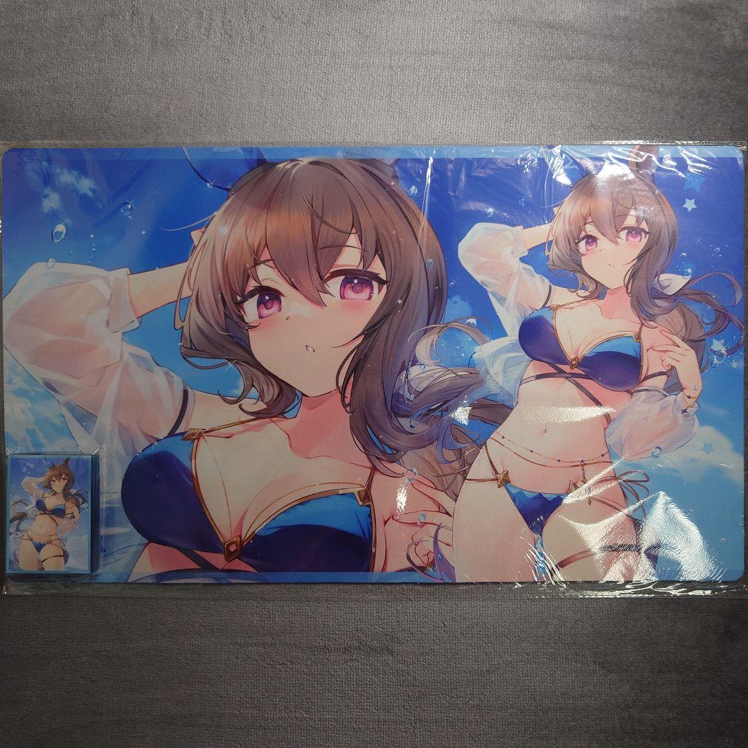 α2 ウマ娘 水着&水しぶき アドマイヤベガ スリーブ&プレイマット