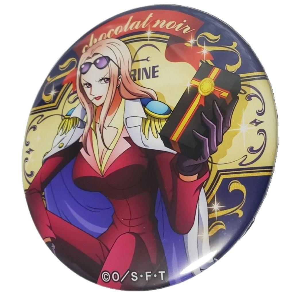 ONE PIECE ヒナ 麦わらストア 輩 バレンタイン 缶バッチ 未使用