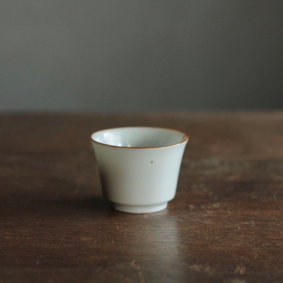 専用2点 口紅のある 端反 筒盃と初期珉平