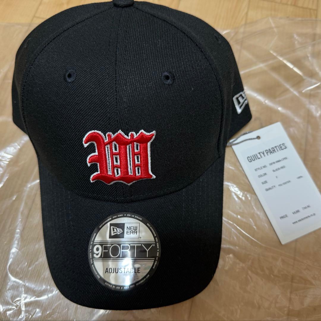 帽子 WACKO MARIA / NEW ERA 9FORTY / BLACK-RED