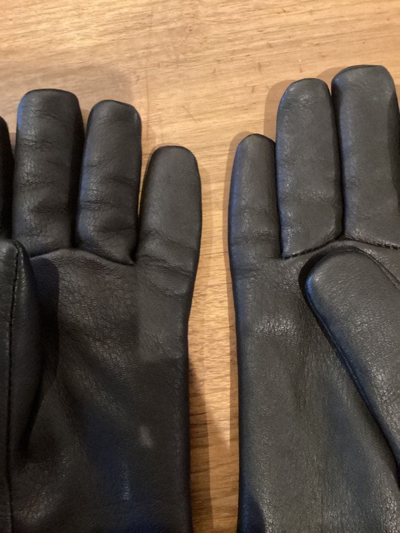 HTC グローブ　レザームートンタイプ　黒　メンズ　ロンハーマン購入