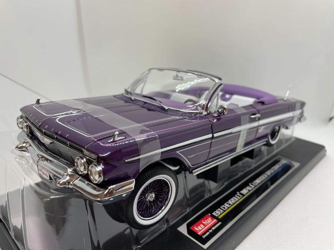 105-011 サンスター 1/18シボレー インパラ Lowrider