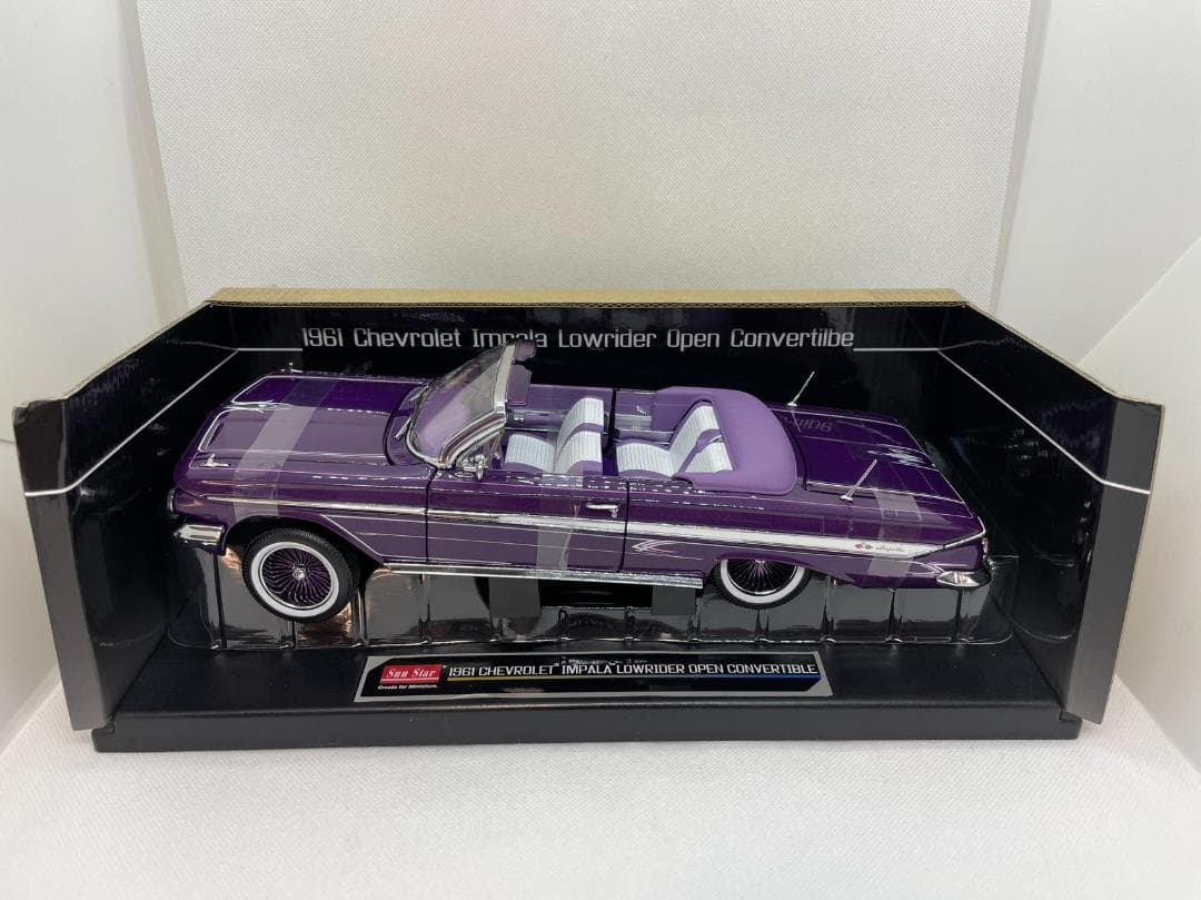 105-011 サンスター 1/18シボレー インパラ Lowrider
