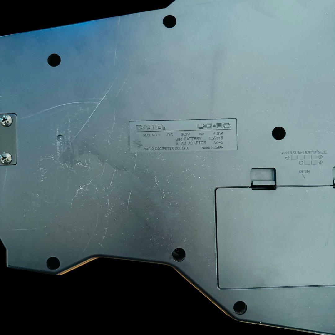 CASIO カシオ　DG-20 デジタル電子ギター　シルバー
