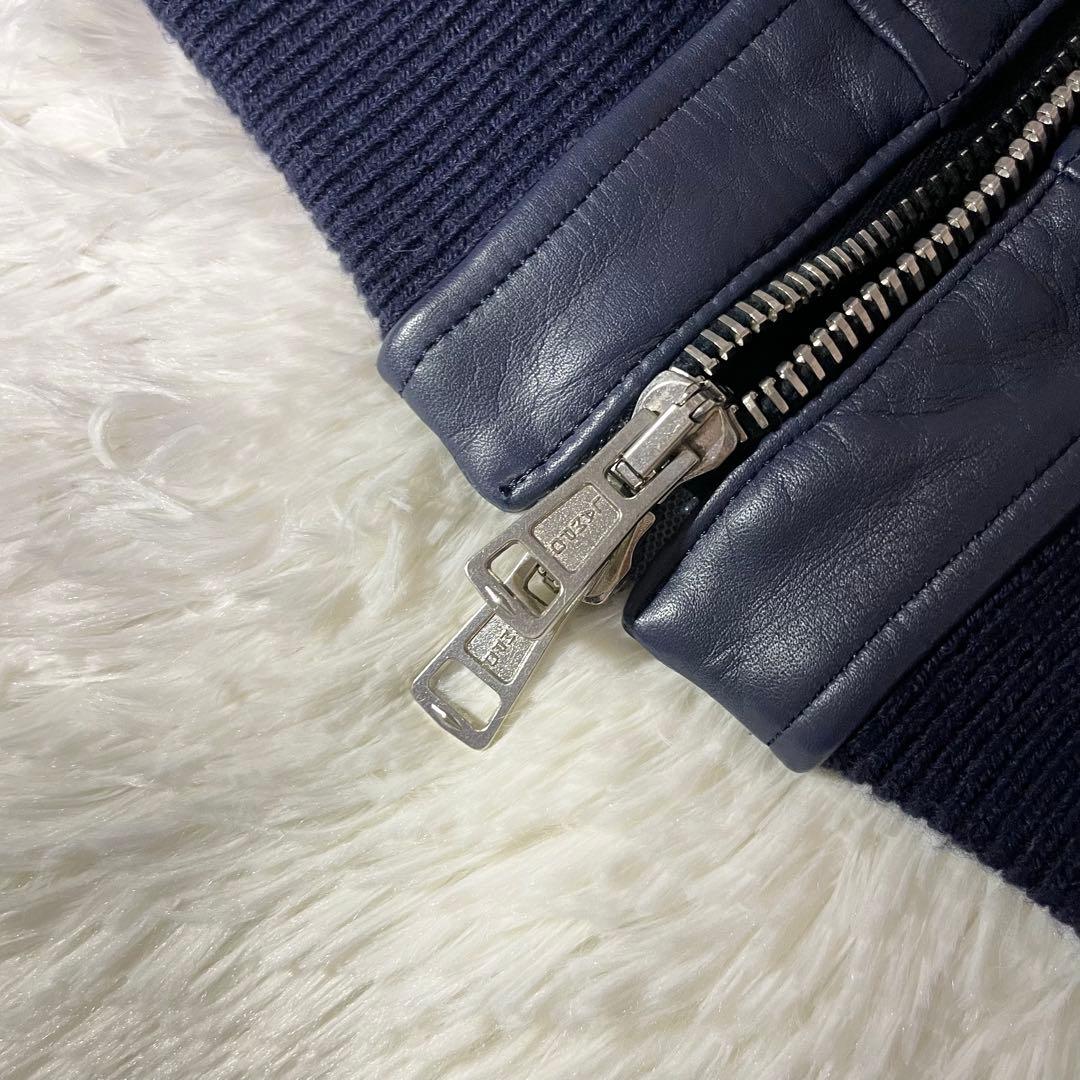 AKM シングルライダース レザージャケット Lサイズ