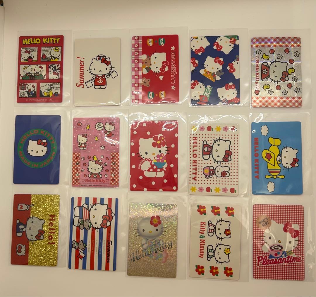 サンリオ⭐︎ハローキティ1999年コレクターズカード第1弾全150種