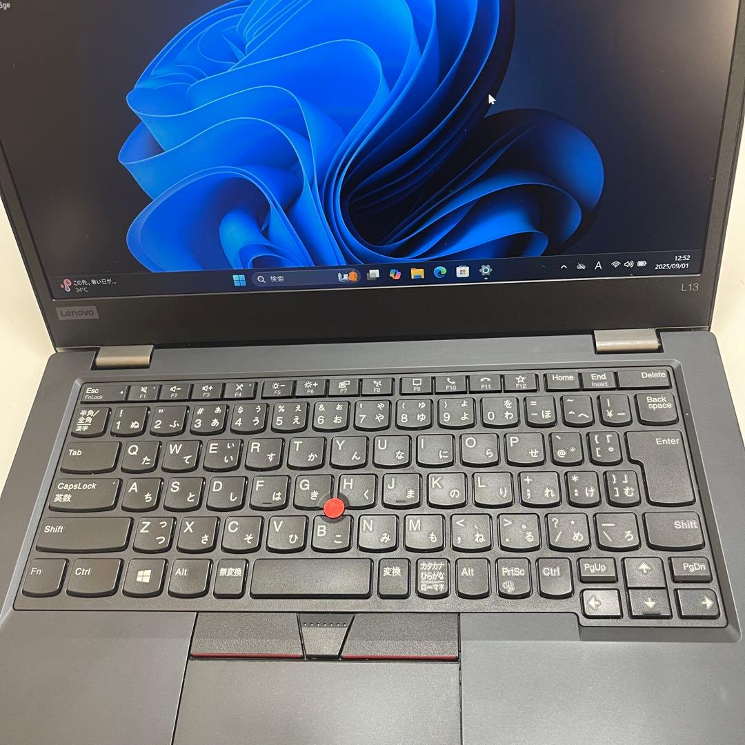 #199 レノボ ThinkPad L13 Gen 2 i7-1165G7 16