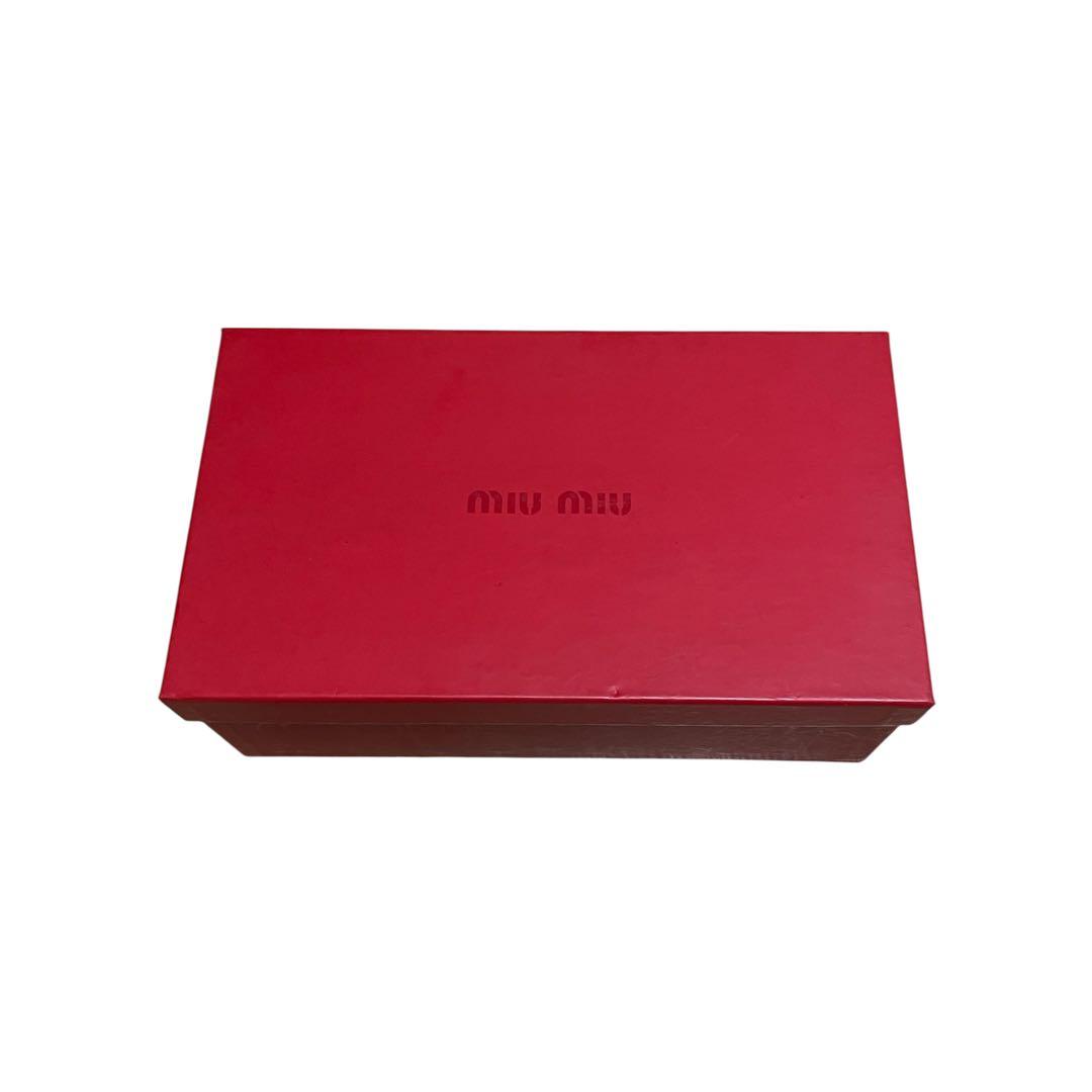 miumiu ローファー ミュール スクエアトゥ 90s 00s