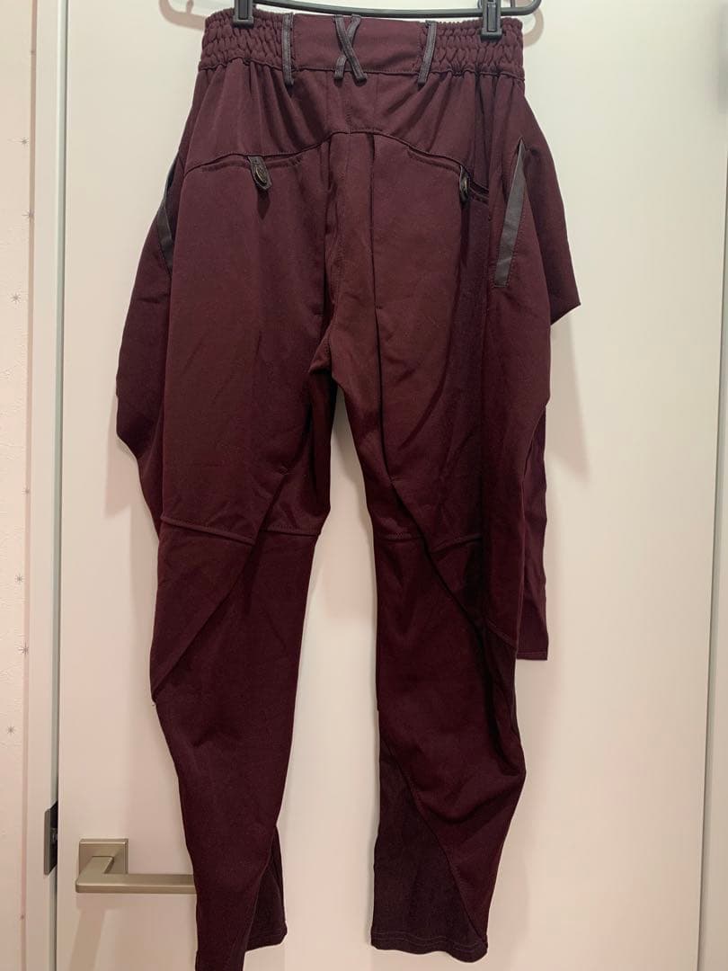 Ozz Conte サルエル　パンツ　龍柄　ボルドー　OzzOn 和装