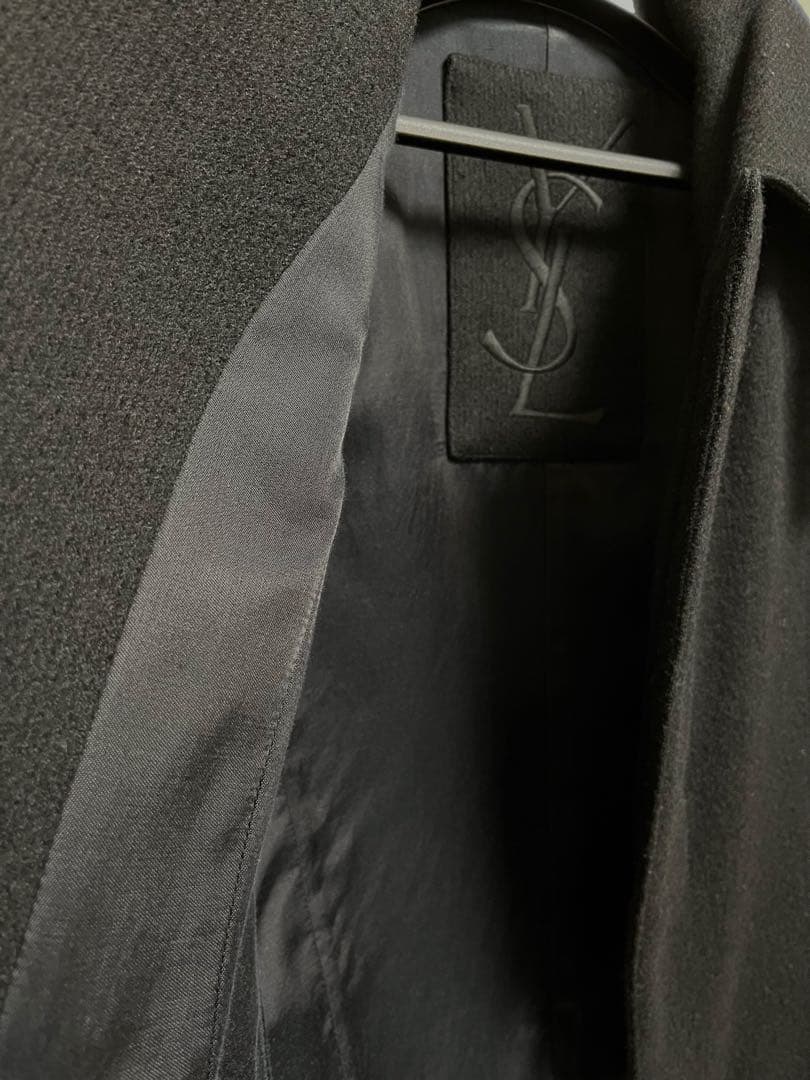 定価13万イヴ・サンローラン コレクション着ウールベスト ステファノ・ピラーティ