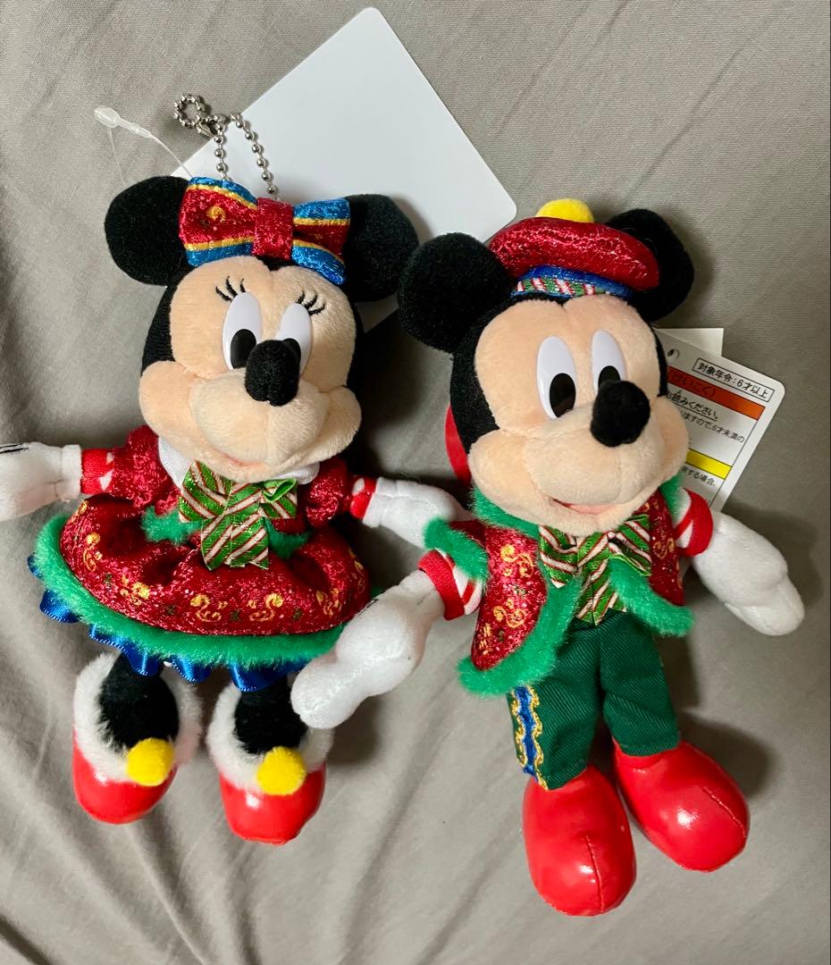 パルパルーザ ぬいぐるみセット クリスマス 新品 ぬいぐるみバッジ ミニー