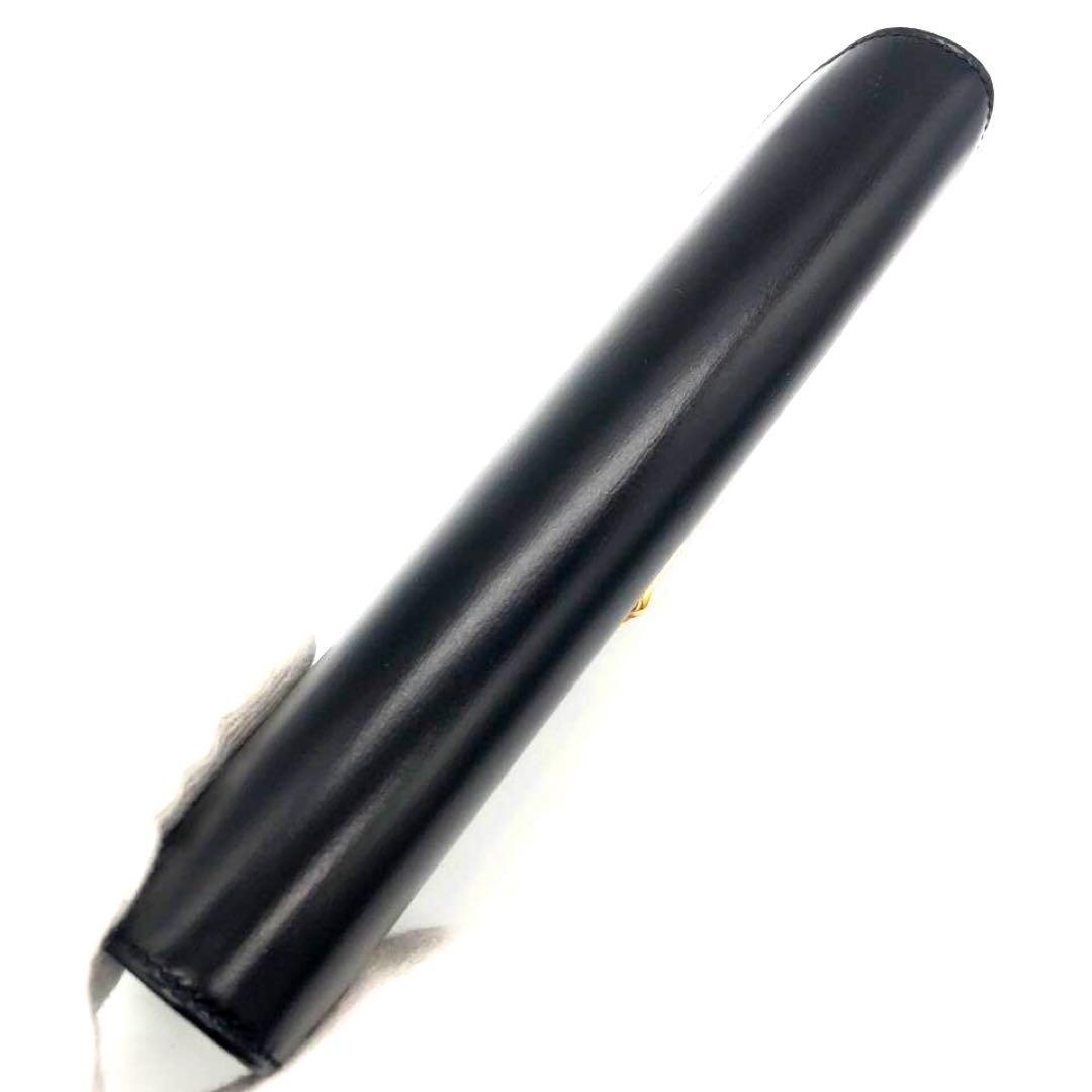 未使用✨カルティエ レザー　3つ折り長財布 パンテール ボックスカーフ ブラック