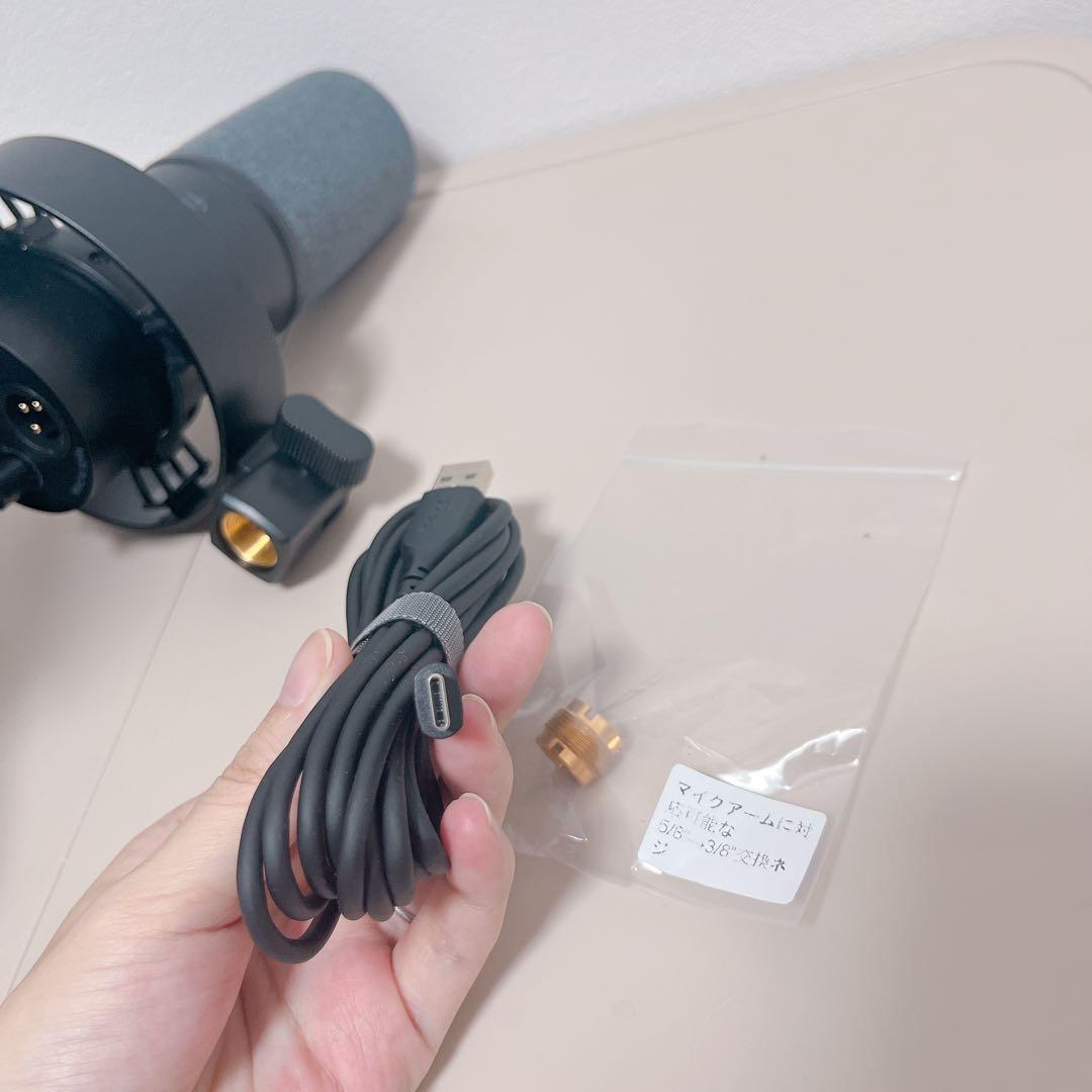 ✦ダイナミックポットキャストマイク USB/XLR接続可能 K688