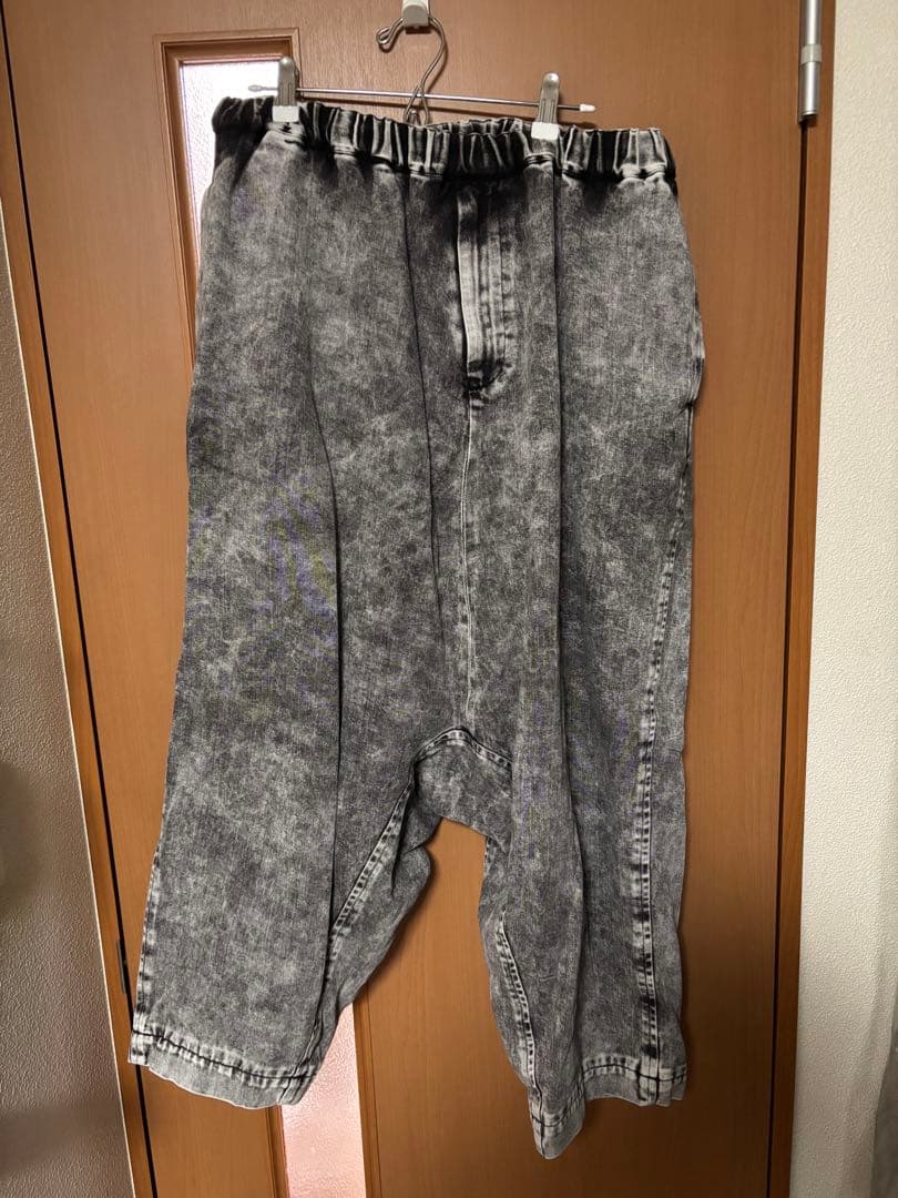 ブラックコムデギャルソン サルエルパンツ