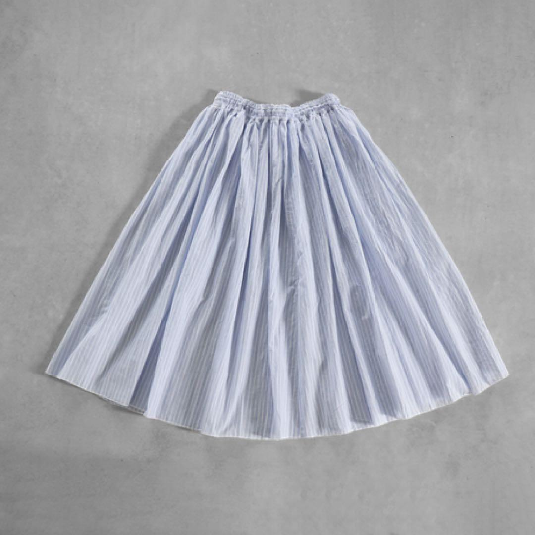 遠州織物HUIS U401ゆるふわコットンスカート