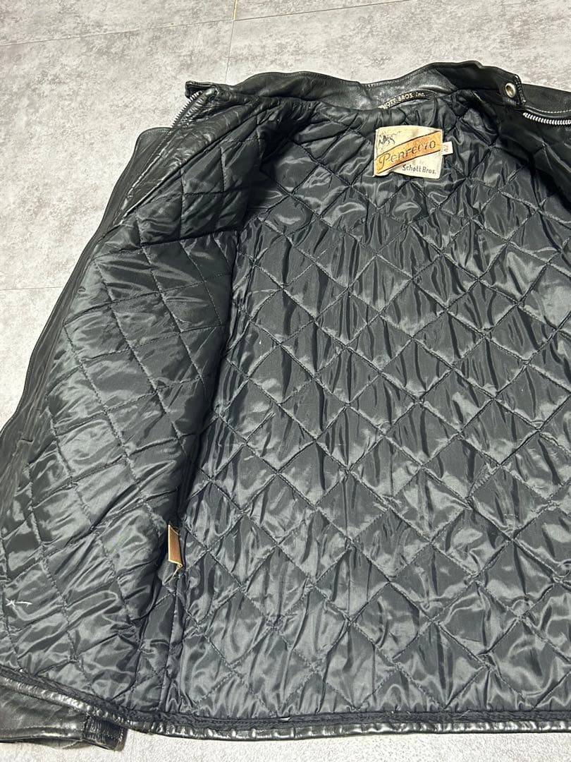 Schott シングルライダース レザージャケット 70s BICTALON