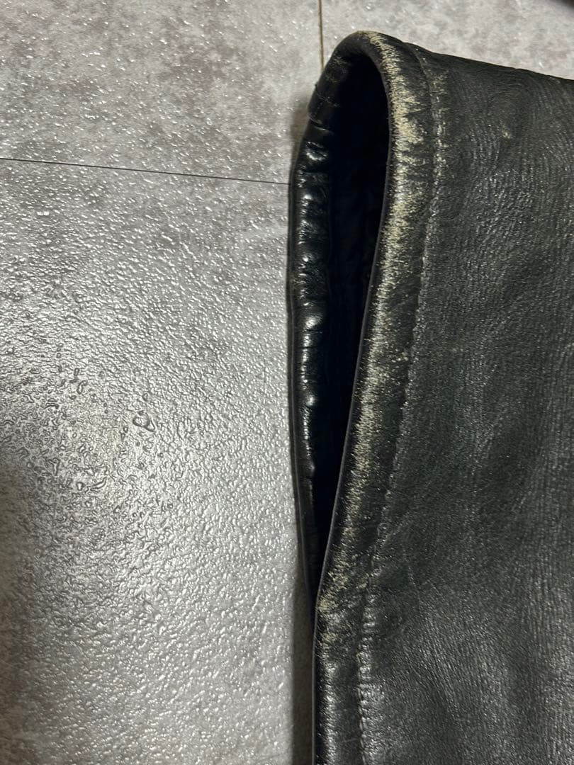 Schott シングルライダース レザージャケット 70s BICTALON