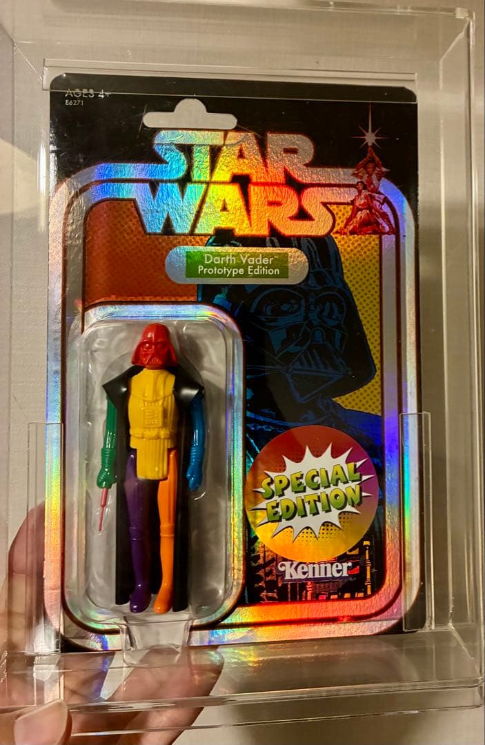 スターウォーズ プロトタイプ SDCC 限定 ダースベイダー レトロ フィギュア