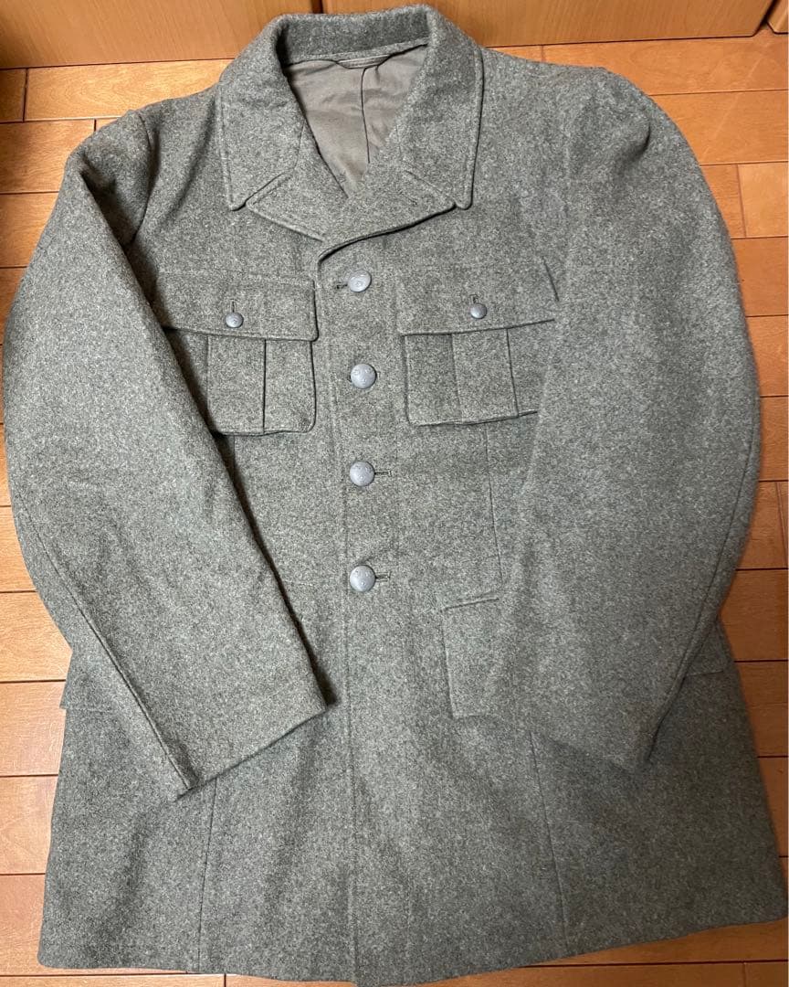 スウェーデン軍　ウールコート　ウールジャケット　ヴィンテージ