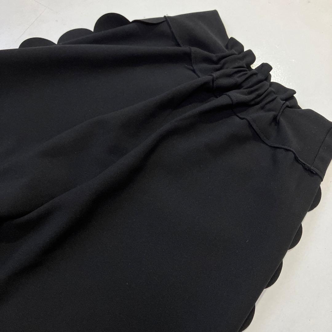 ＊美品＊エラ♡ワイドパンツ　スカラップ