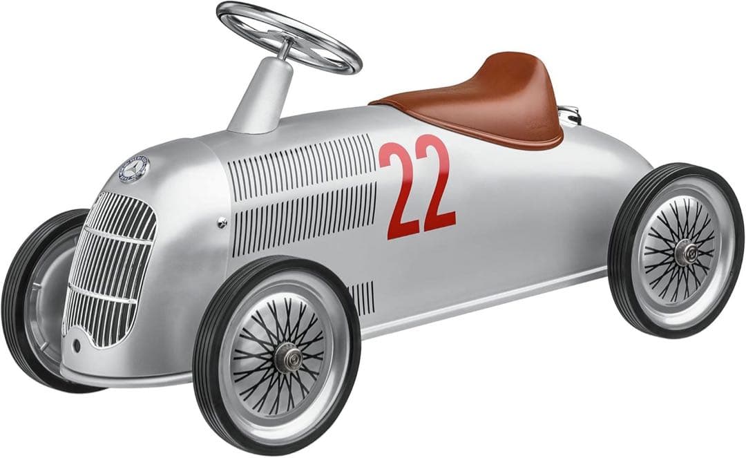 Mercedes-Benz 純正 ボビーカー シルバーアロー オブジェにも最適