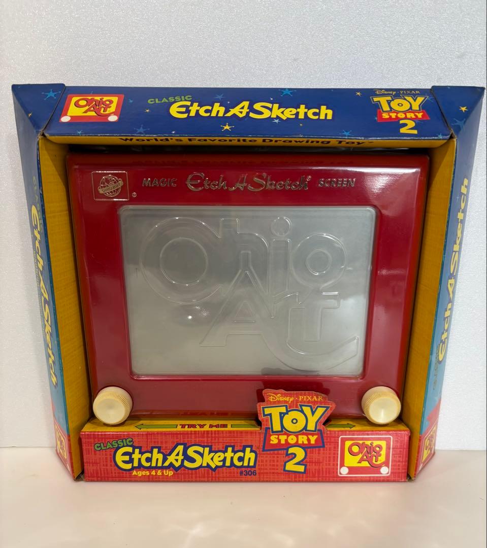 トイストーリー　スケッチ　Etch A Sketch Toy Story