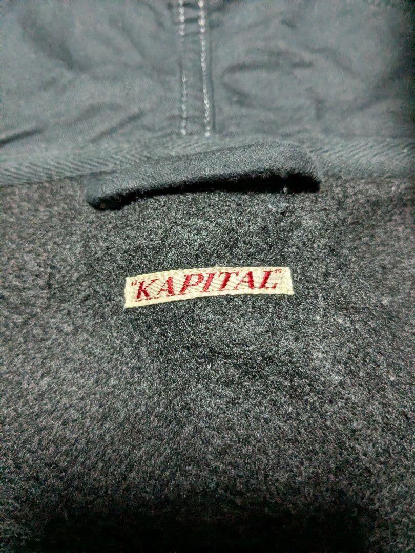 KAPITAL キャピタル リングコート ブラック