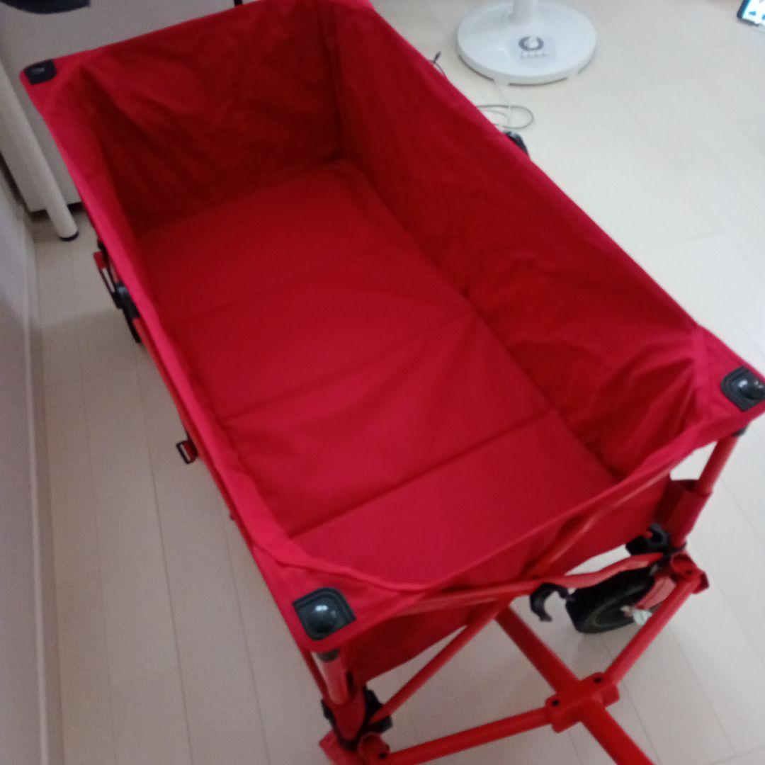 Coleman コールマン キャリーワゴン レッド　1回使用　室内保管