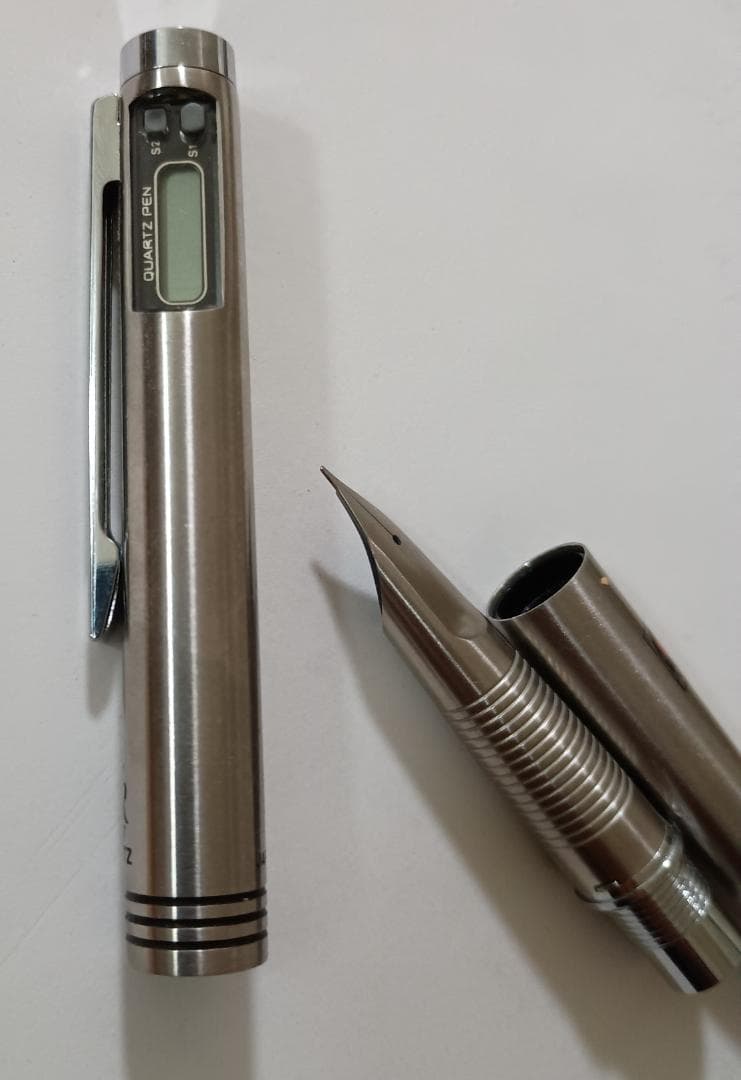 パイロット万年筆　MRミューラー　時計付き