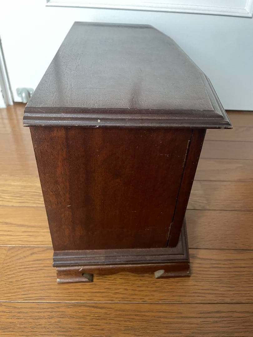 最終価格 アンティーク ウッド アクセサリーボックス 昭和