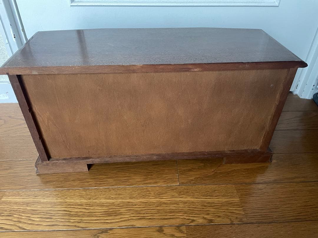 最終価格 アンティーク ウッド アクセサリーボックス 昭和