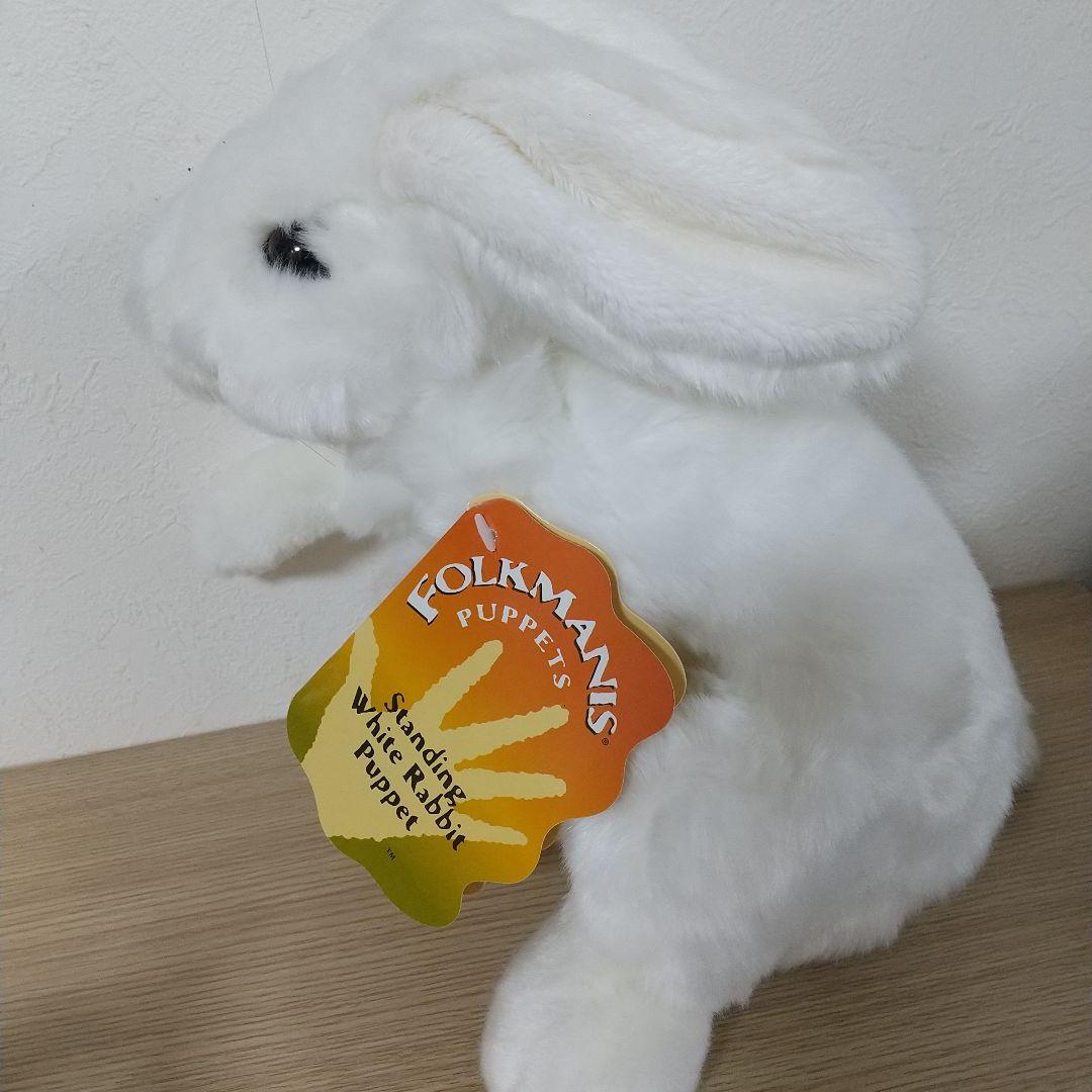 新品　フォークマニスパペット　うさぎ