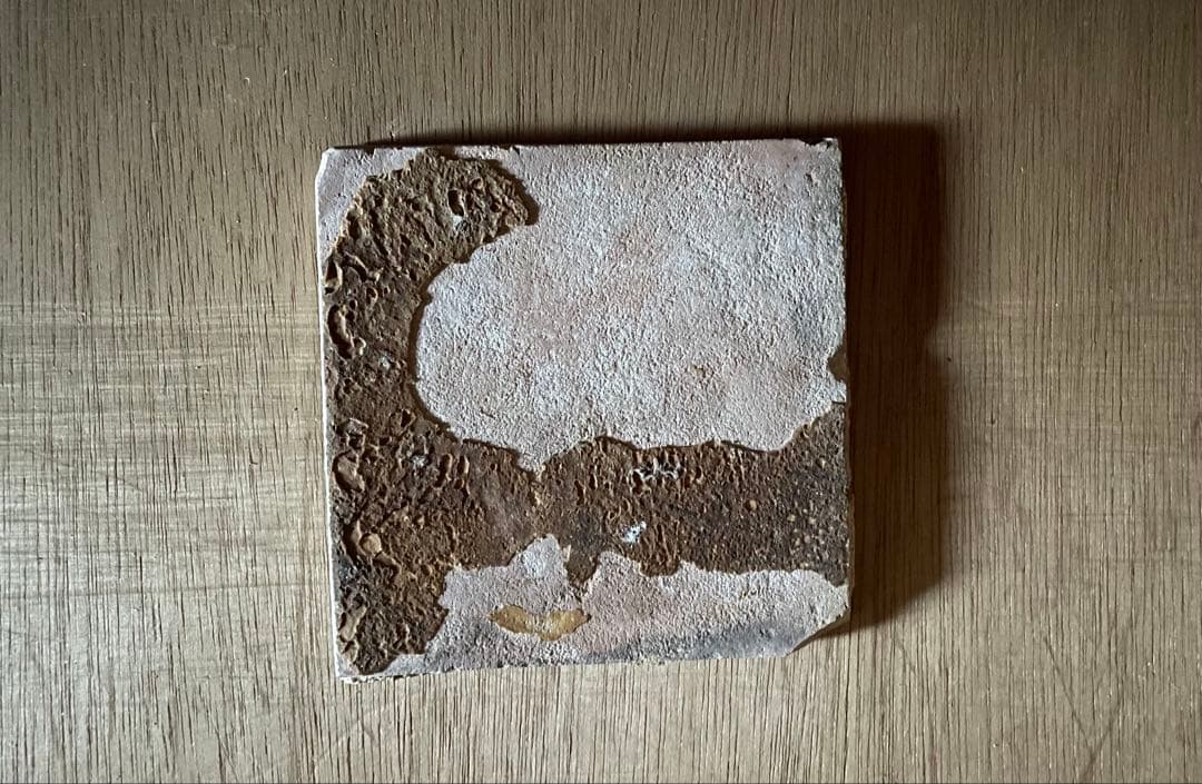 17世紀　色絵のデルフトタイル　オランダ　/ 骨董　アンティーク　古道具